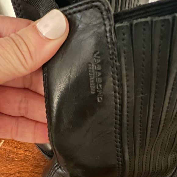 Vagabond Kelsey western-inspired Chelsea boots black leather sz 39 (US 9) - Picture 5 of 10